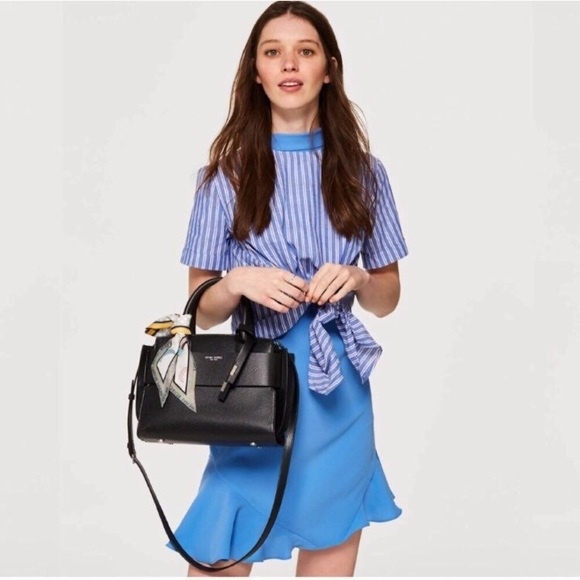 Henri Bendel Celestial Twilly Scarf 100% Silk - Picture 2 of 10